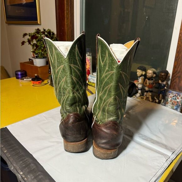 Cody James Green Cowboy Boots Sz 10.5 D - Picture 4 of 7